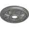 Ekena Millwork Edinburgh Ceiling Medallion (Fits Canopies up to 5 1/8"), 18 1/8"OD x 3 1/2"ID x 2 3/4"P, Silver CM18ED1SLS - alternate 2